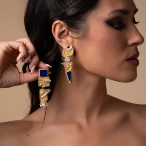 Wonderina Blue Earrings