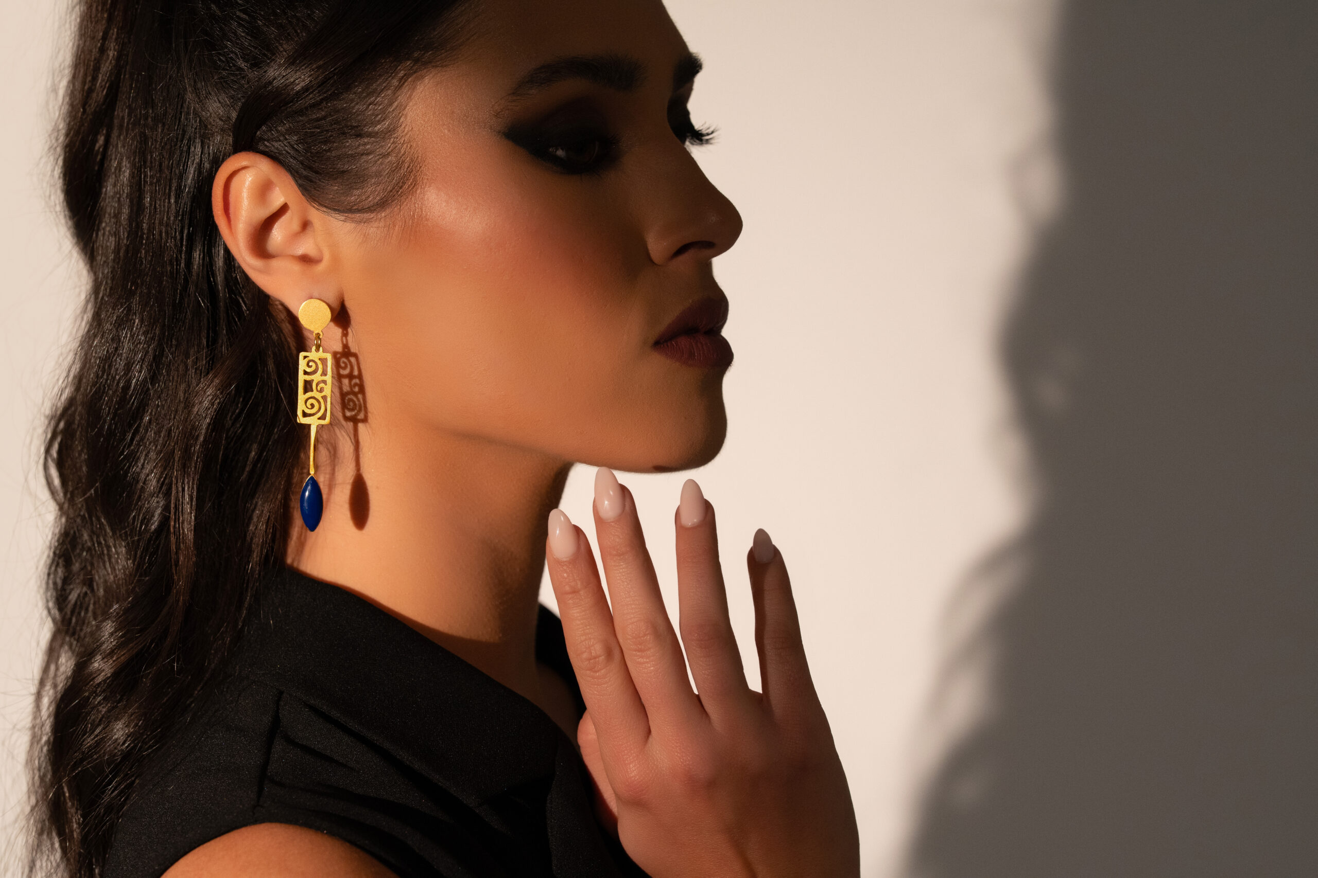 Twin Rivers Earrings "Rania Earrings" - Image 2