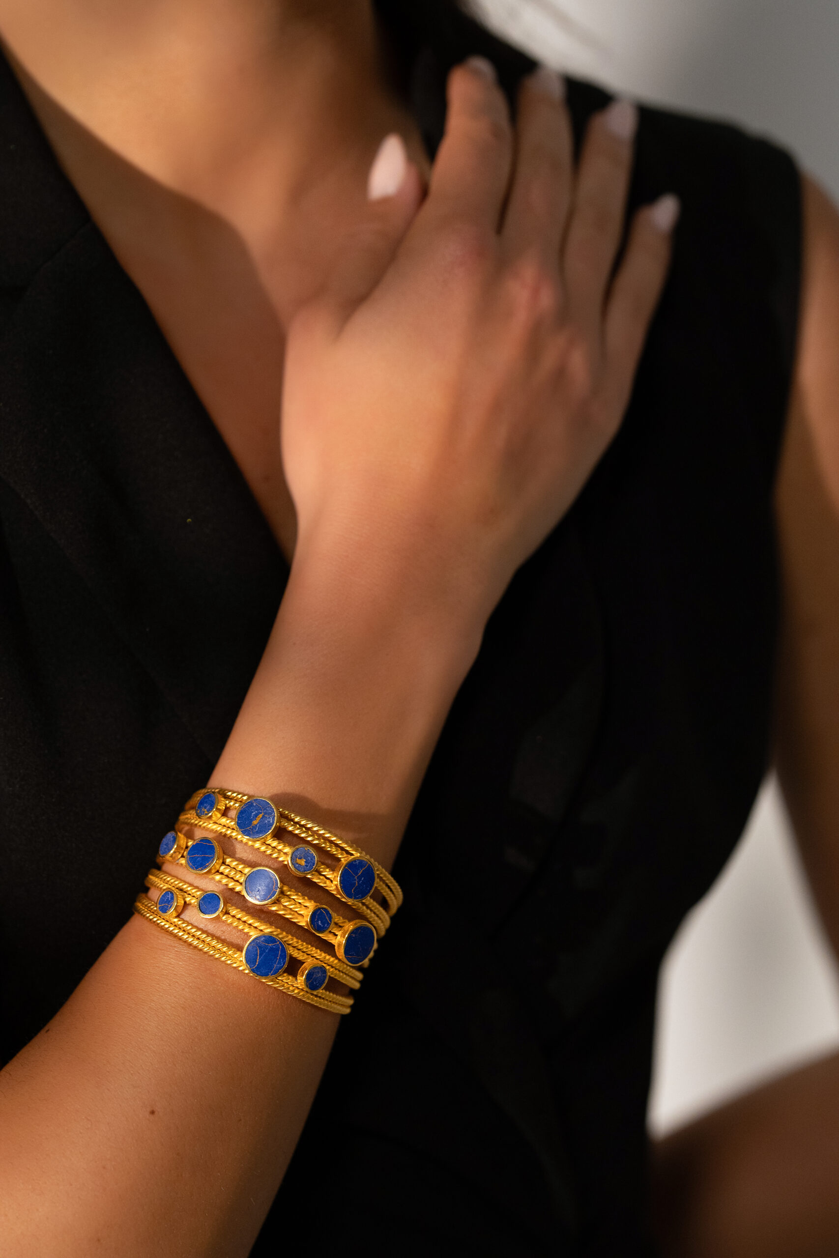 Blue Dot Bangles - Image 2