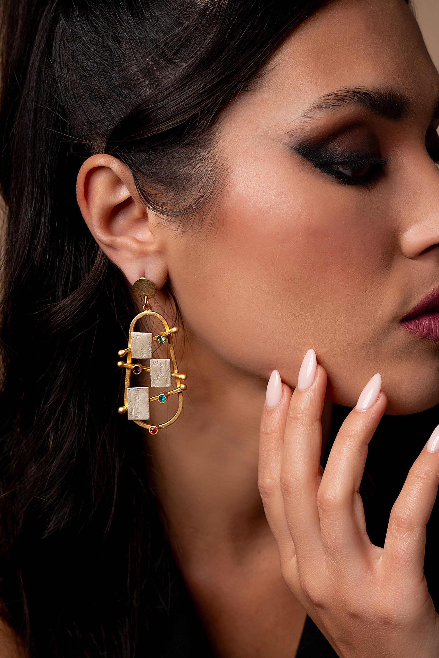 Colour Pop Ladder Earrings
