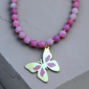 Pink butterfly