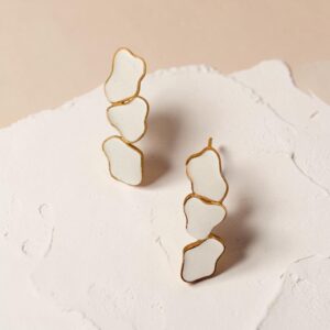 Ivory Bloom Earrings big