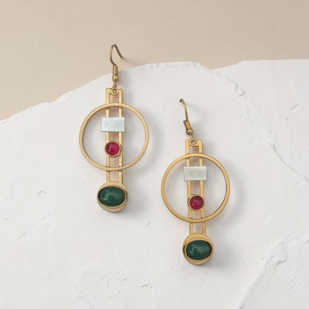 Nova Circle Earrings