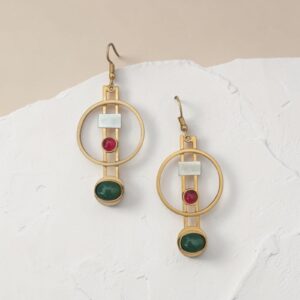 Nova Circle Earrings